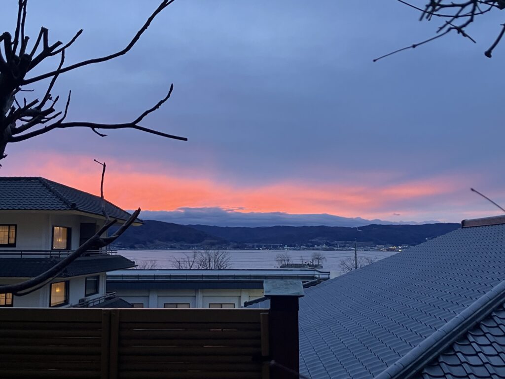 夕方の風景